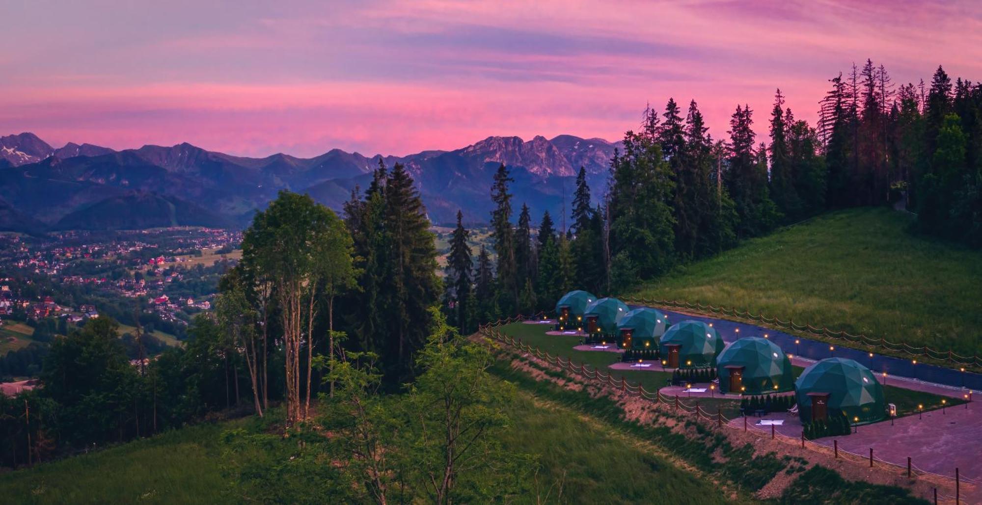Peak Glamp & Jacuzzi Hotel Zakopane Ngoại thất bức ảnh