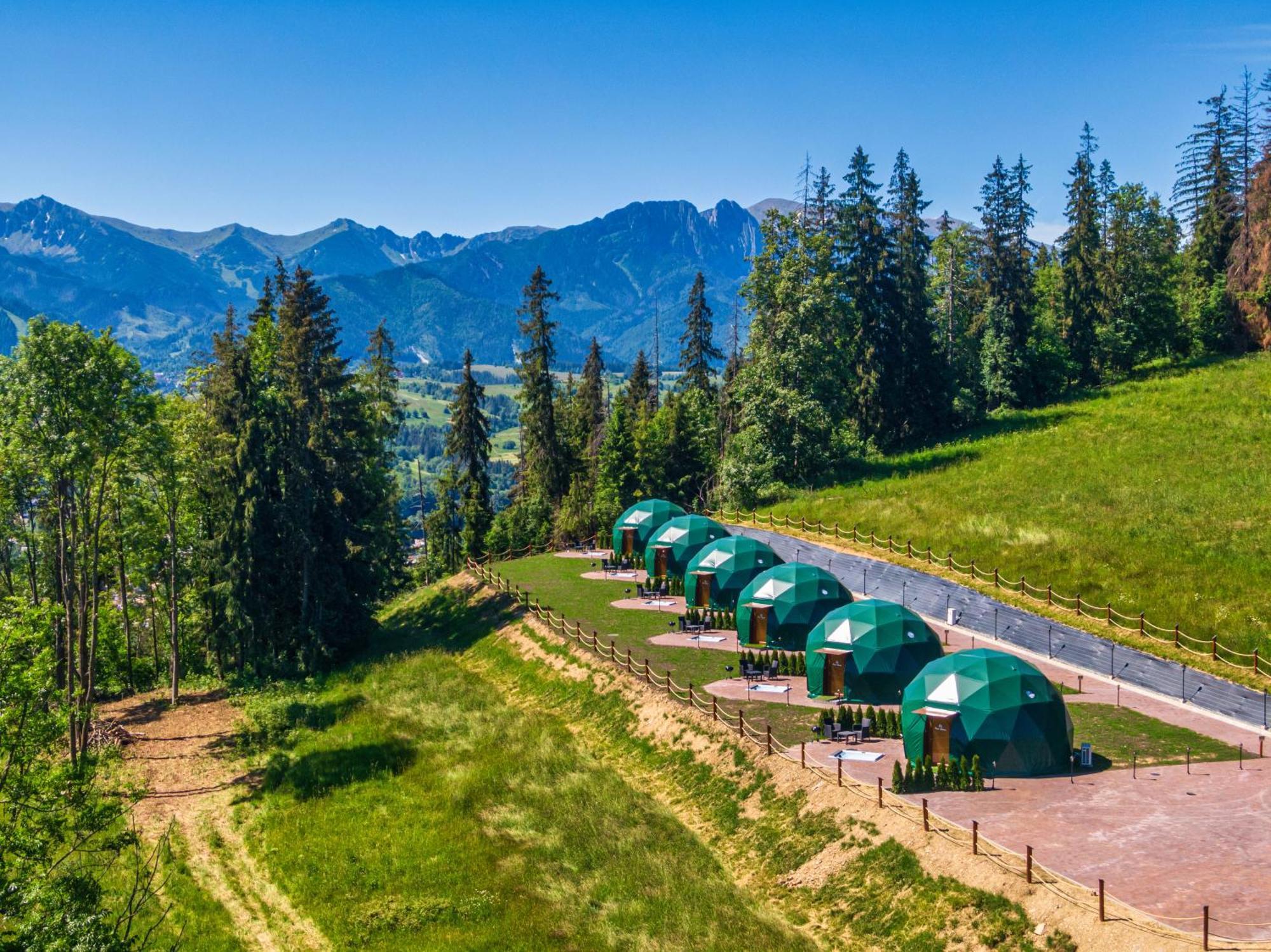 Peak Glamp & Jacuzzi Hotel Zakopane Ngoại thất bức ảnh