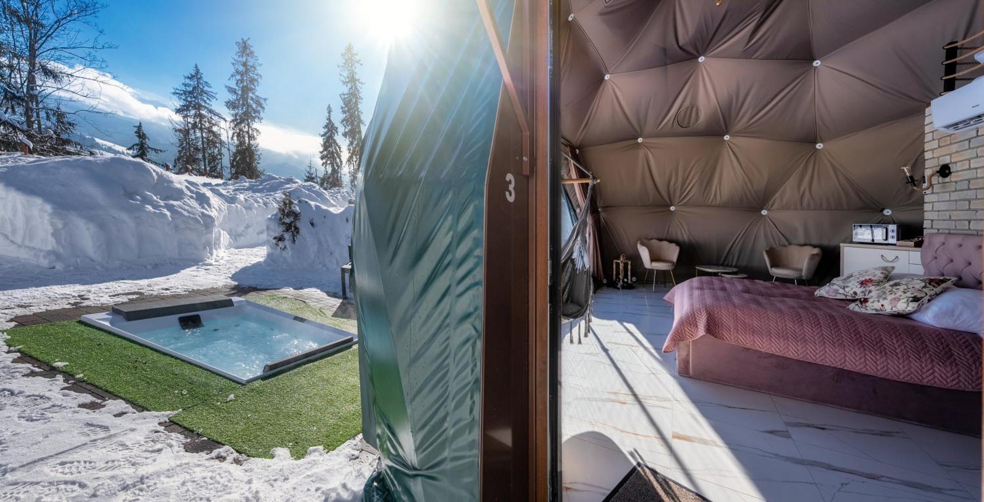 Peak Glamp & Jacuzzi Hotel Zakopane Ngoại thất bức ảnh
