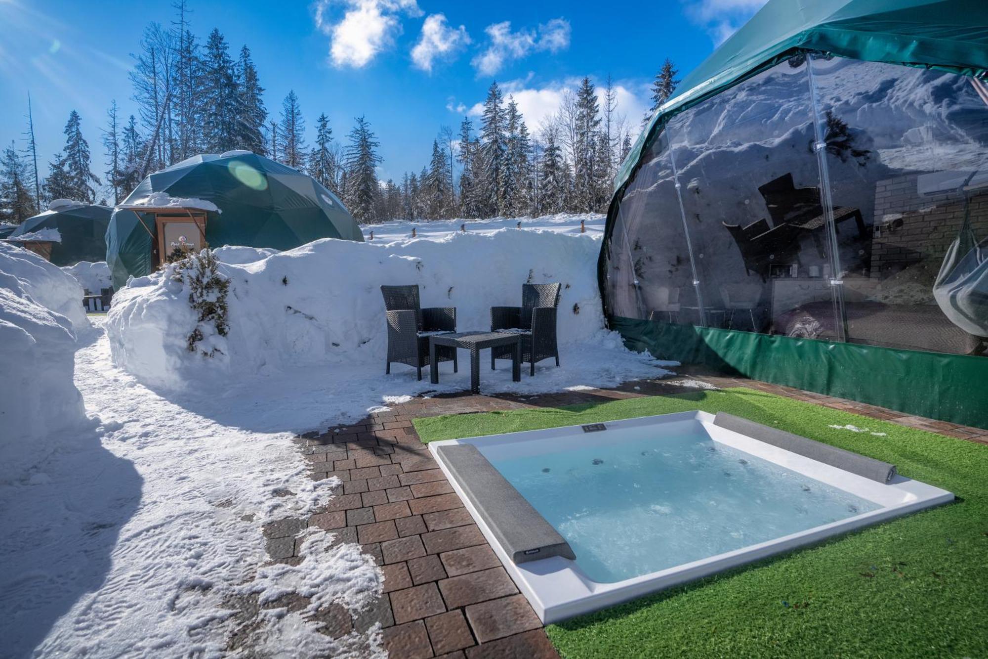 Peak Glamp & Jacuzzi Hotel Zakopane Ngoại thất bức ảnh