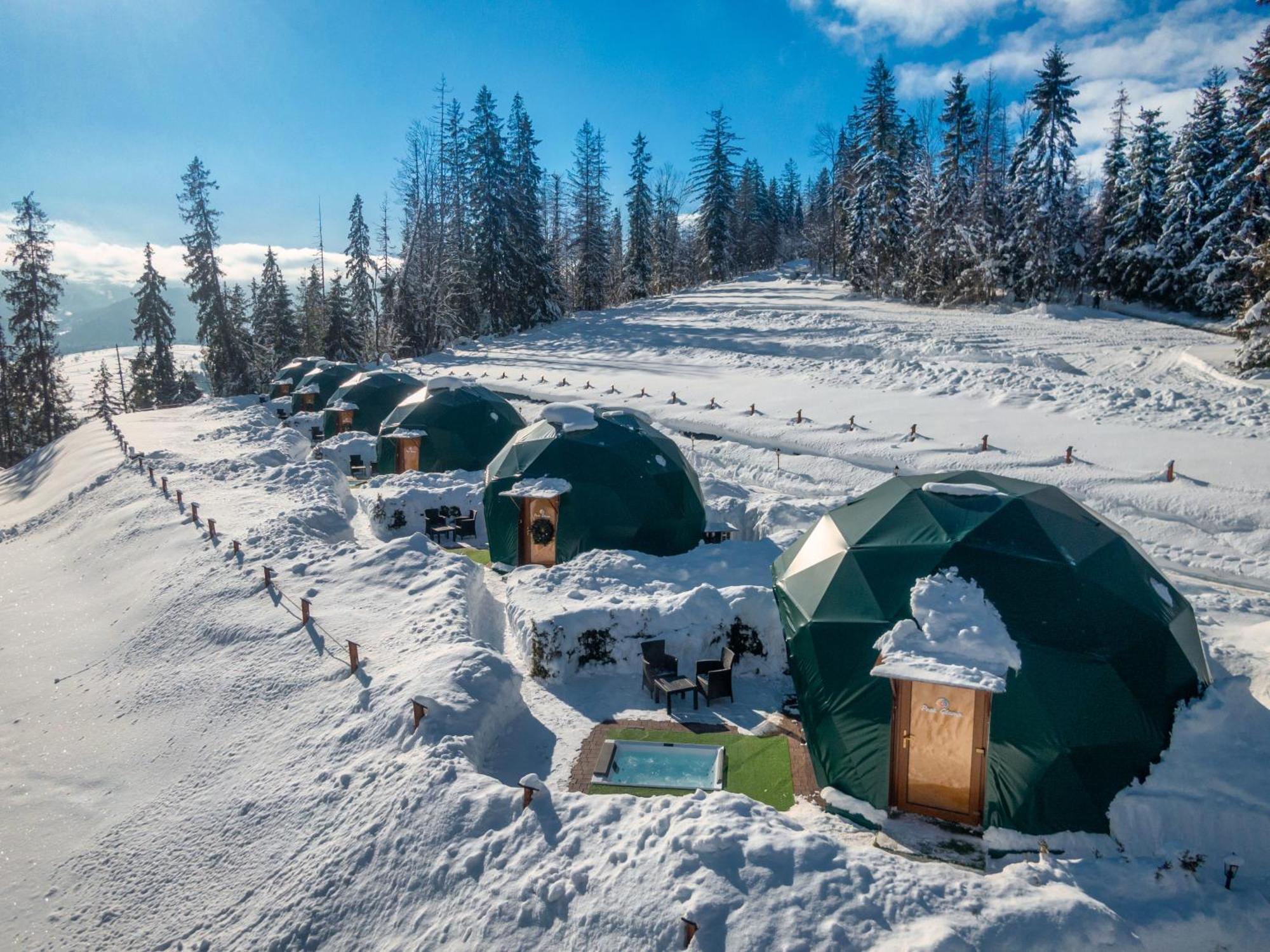 Peak Glamp & Jacuzzi Hotel Zakopane Ngoại thất bức ảnh