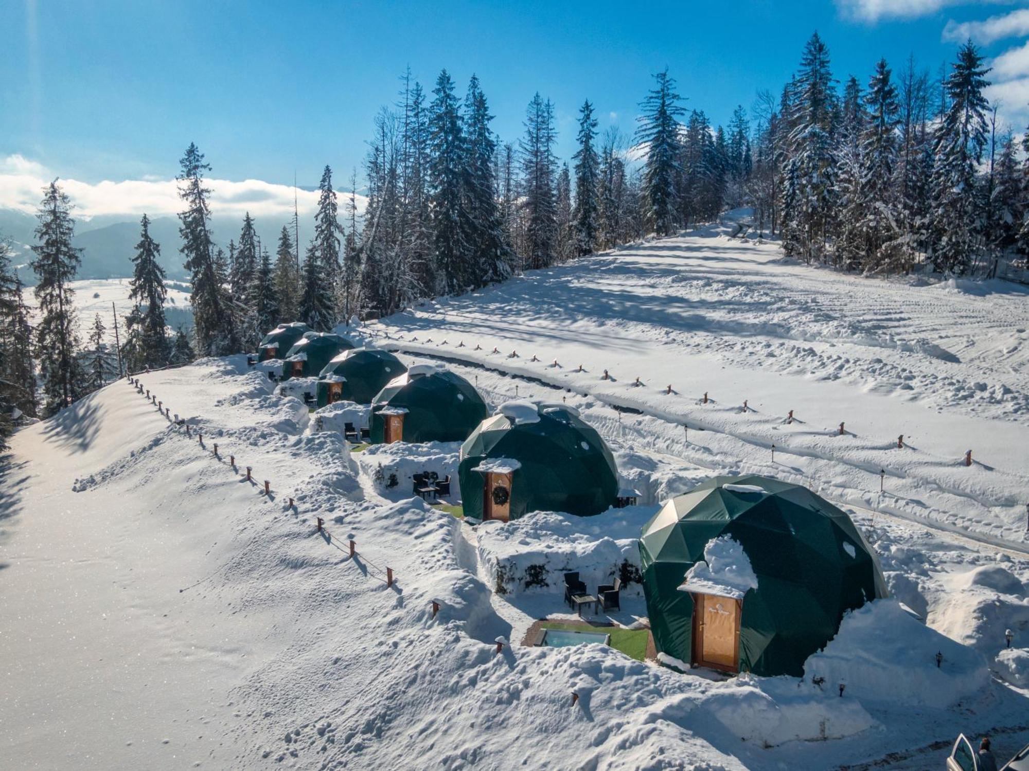 Peak Glamp & Jacuzzi Hotel Zakopane Ngoại thất bức ảnh