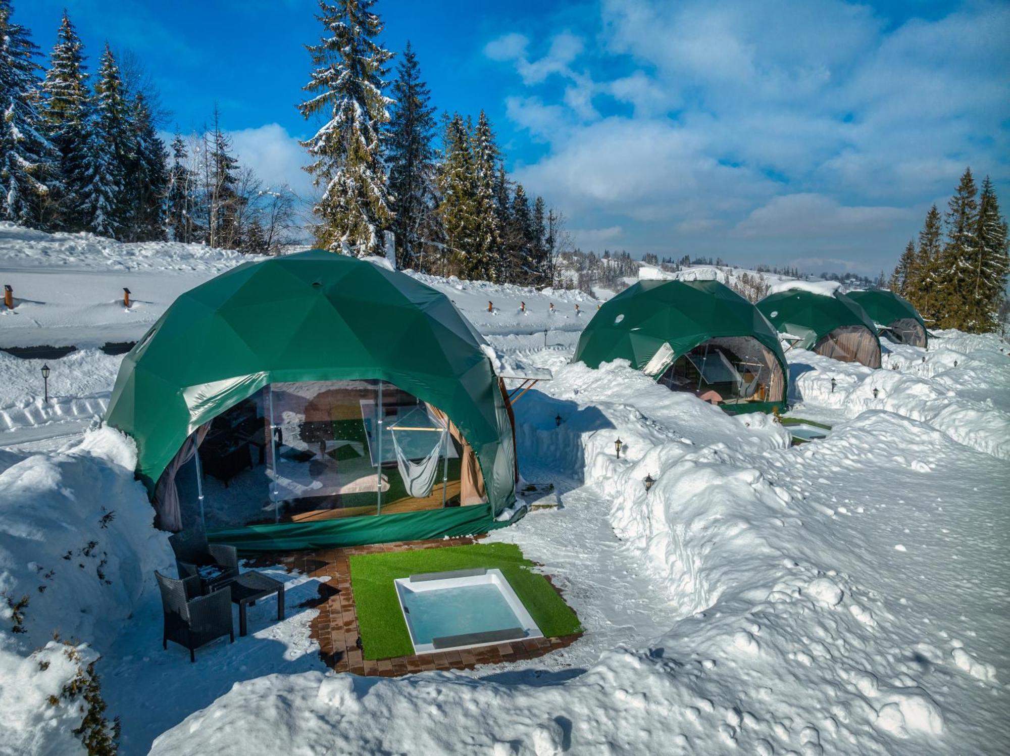 Peak Glamp & Jacuzzi Hotel Zakopane Ngoại thất bức ảnh