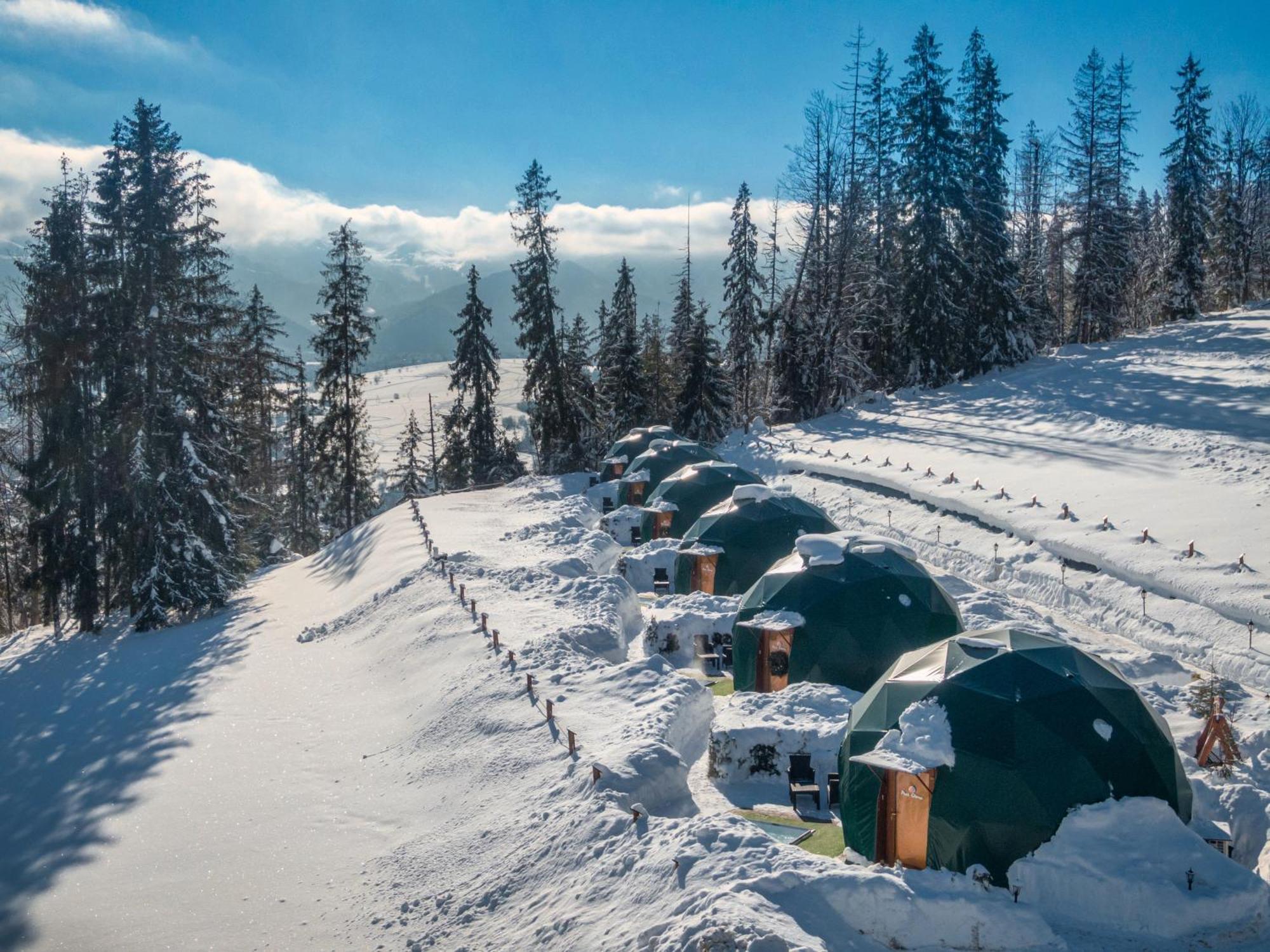 Peak Glamp & Jacuzzi Hotel Zakopane Ngoại thất bức ảnh