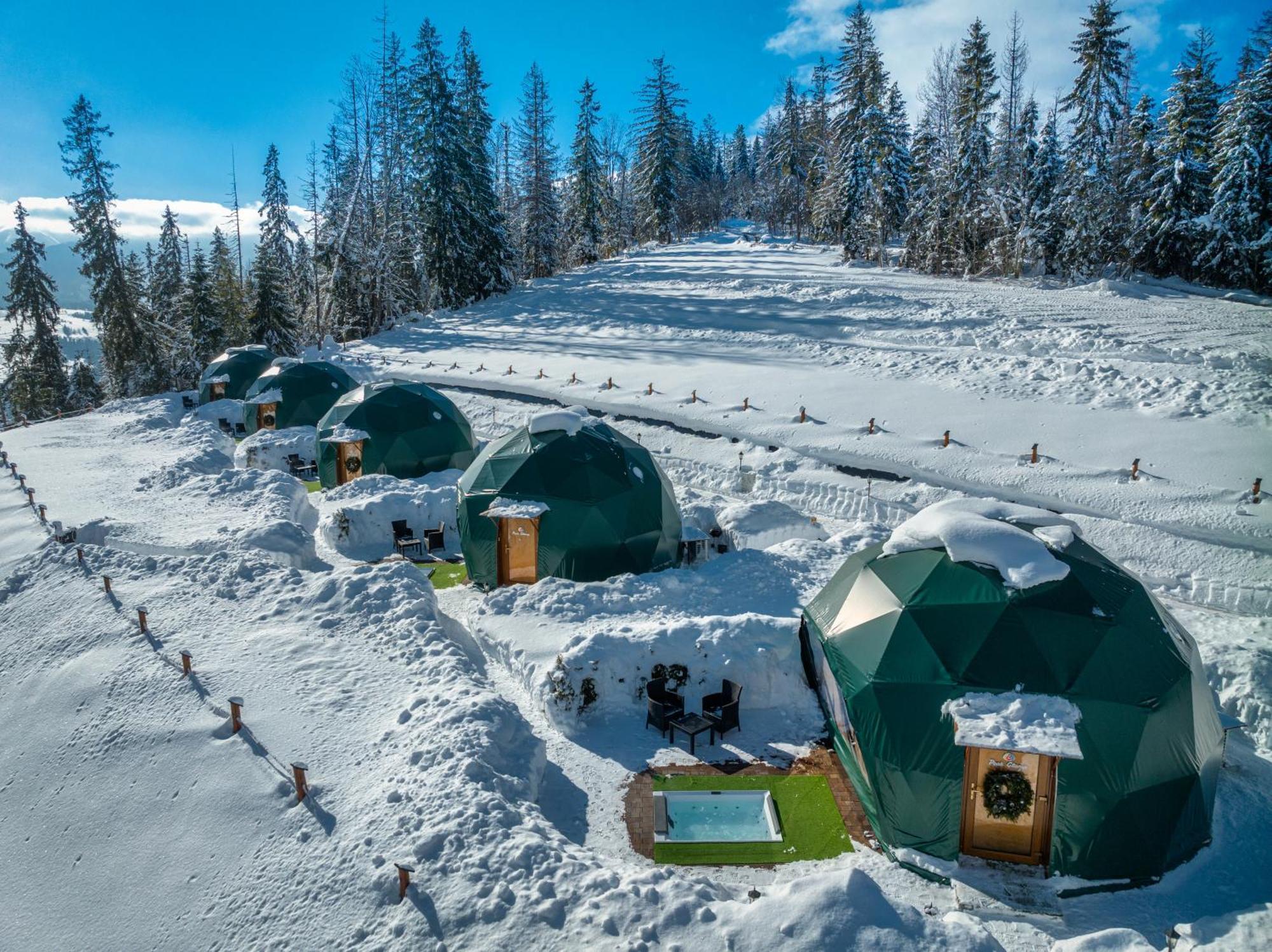 Peak Glamp & Jacuzzi Hotel Zakopane Ngoại thất bức ảnh